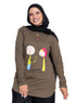 Oily Printed Long - Sleeve Design 35 - Khotwh